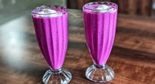 Dragon Fruit with vanilla